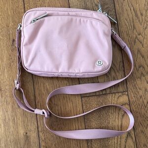 lululemon athletica Light Pink Crossbody Bag